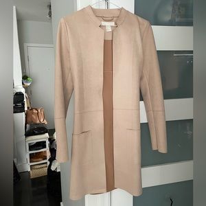 Light pink suede vest